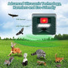 Image of Woodpecker Ultrasonic Repeller for Effective Bird Control PACK of 4 - Get Rid of Woodpeckers