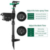 Image of Solar Powered Motion Activated Deer Sprinkler PACK OF 4 - Get Rid Of Deer