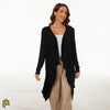 Image of Bamboo Viscose Cardigan Waterfall Design