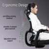 Image of Ergonomic Home Office Chair with Soft Cushion & Lumbar Support