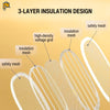 Image of details of electric bug zapper racket