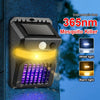Image of outdoor solar bug zapper for mosquitoes