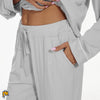 Image of Bamboo Viscose Pajamas for Women Long Sleeve Sleepwear Set