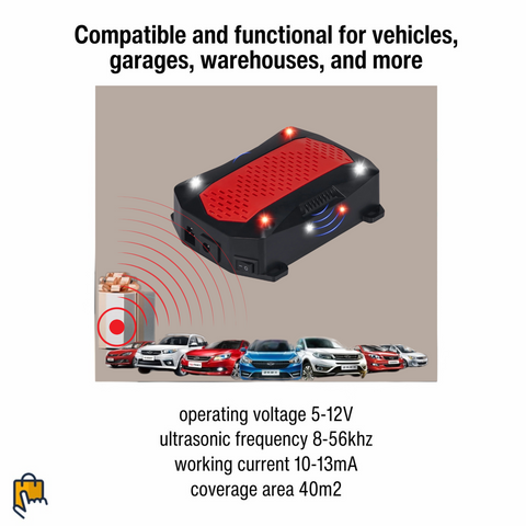 Ultimate Mice Vehicle Protector PACK of 2 - Ultrasonic Mice Repellent for Cars