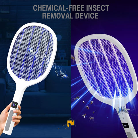 electric bug zapper racket, showcase