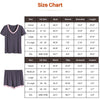 Image of Short Sleeve Bamboo Viscose Pajama Set for Women