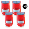 Image of motion detector with sound, 4 pack