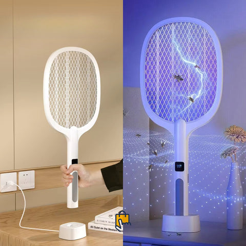 electric bug zapper racket, showcase