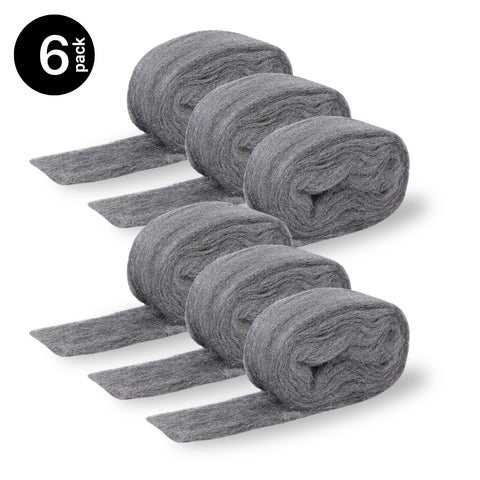 stainless steel wool pads for squirrel control, 6 pack