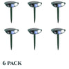 Image of Ultrasonic Outdoor Mice Repeller PACK of 6 - Solar Powered - Get Rid of Mice