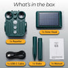 Image of Ultrasonic Solar Animal Repeller - 5 Adjustable Modes
