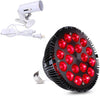 Image of Red Light Therapy Lamp - Clamp and Bulb Set - 54W 18 LED