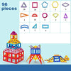 Image of Upgraded Magnetic Blocks Tough Building Tiles - 96 Piece