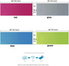Image of Workout Cooling Ice Towel (40"x12") - Blue, Green, Gray, Pink