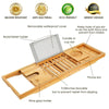 Image of Bamboo Luxury Caddy Bathtub Tray