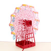 Image of 3D Ferris Wheel Pop Up Card and Envelope