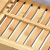 Image of Bamboo Luxury Caddy Bathtub Tray