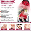 Image of Red Light Therapy Lamp - Clamp and Bulb Set - 54W 18 LED