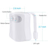 Image of Toilet Night Light - Motion Sensor Activated - LED Light - 8 Colors