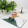 Image of 3D Xmas Deer Pop Up Card and Envelope