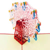 Image of 3D Ferris Wheel Pop Up Card and Envelope