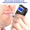 Image of Breathalyzer - Digital Blue LED Screen - Portable