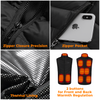 Image of Super Therma Heated Vest for Women and Men with Battery Pack 5V Lightweight (Unisex)