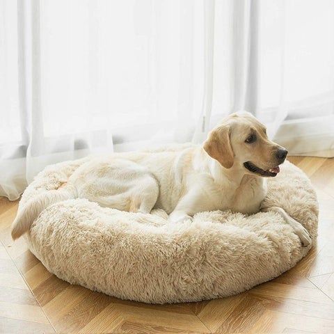 Calming Donut Cat Dog Bed
