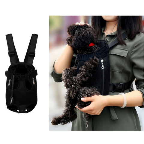 Adjustable Pet Carrier Backpack for Dogs and Cats
