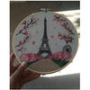 Image of Embroidery Starter Kit with Pattern Eiffel Tower