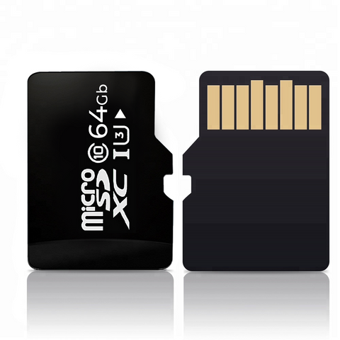 Memory Card - 64GB SD Card with Adapter MICRO