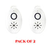 Image of Portable Ultrasonic Battery Operated Mice Repeller - PACK of 2 - Protect Your Home From Mice
