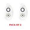 Image of Portable Ultrasonic Battery Operated Flea Repeller - PACK OF 2 - Protect Your Dog from Fleas