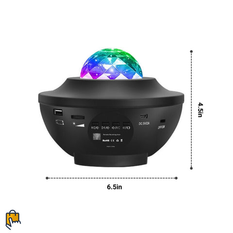 Galaxy Star Projector 3-in-1 Bluetooth Speaker