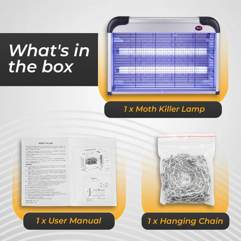 Indoor Moth Killer Lamp - 30W UV