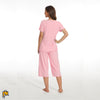 Image of bamboo viscose pajama set, baby pink