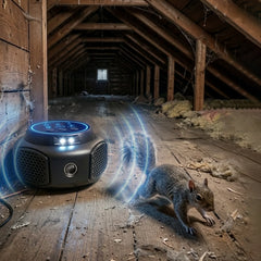Smart Ultrasonic Pest Repeller Indoor - 360° Coverage