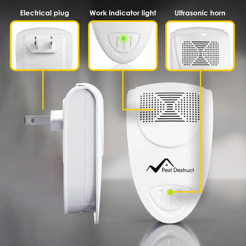 Ultrasonic Cockroach Repeller - Get Rid Of Roaches In 48 Hours Or It's FREE