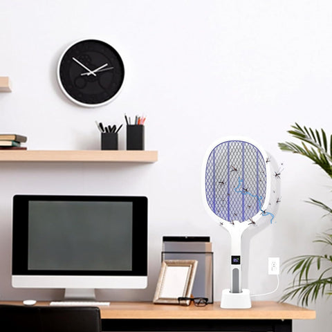 electric bug zapper on a working desk