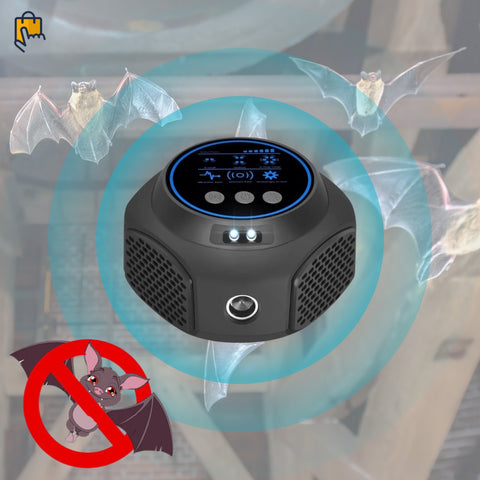 Smart Bat Indoor Repeller - 360° Coverage for Bats-Free Home