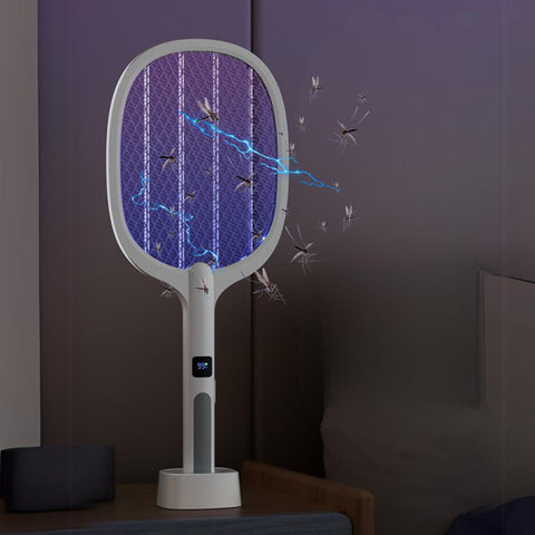 electric bug zapper in a bedroom