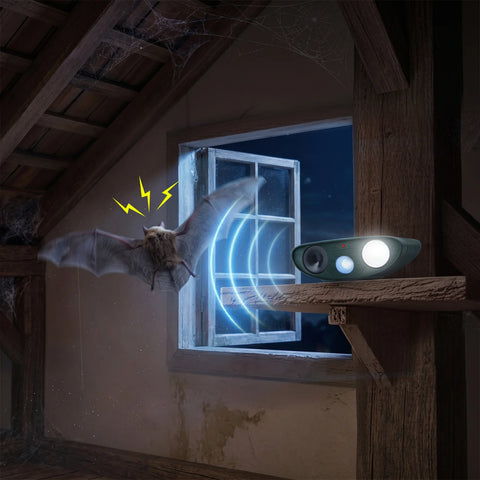 Solar Ultrasonic Bat Repellent Outdoor