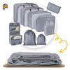 Image of Packing Cubes 9 Pack Waterproof Lightweight Travel