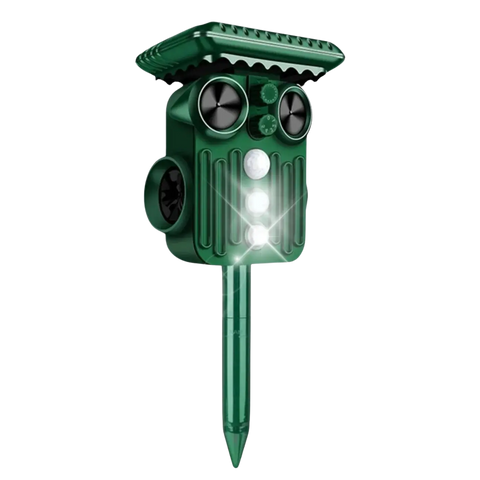Ultrasonic Solar Deer Repeller - 5 Adjustable Modes