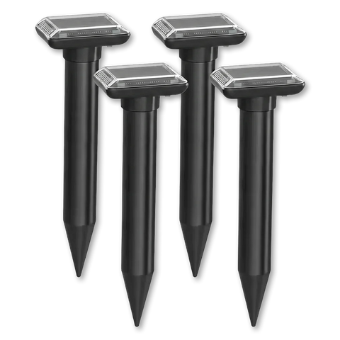 Mole Repellent Solar Powered - 4 pack