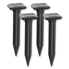 Mole Repellent Solar Powered - 4 pack