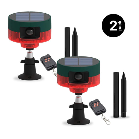 Solar Strobe Light Motion-Activated PACK OF 2 Mice Repeller