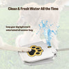 Image of Outdoor Dog Drinking Fountain Step On Sprinkler Pedal