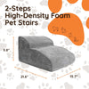 Image of Pet Ramp Stairs with Deeper & Wider Steps