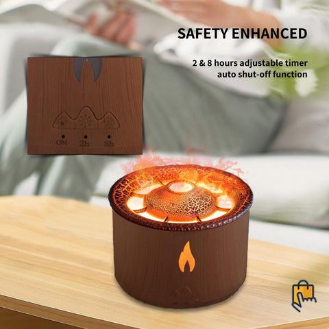 Volcano Diffuser Aromatherapy Air Purifier